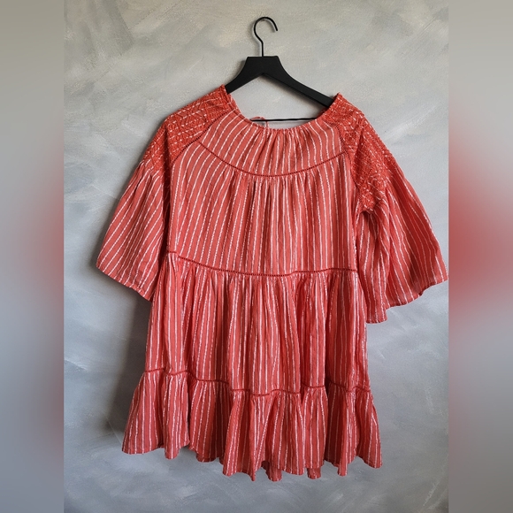 lola embroidered mini dress La Fuori Sunrise Lily Field Embroidered Mini Dress main image 0